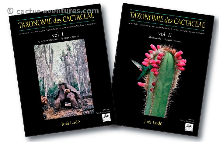 Taxonomie des Cactaceae en deux volumes version française